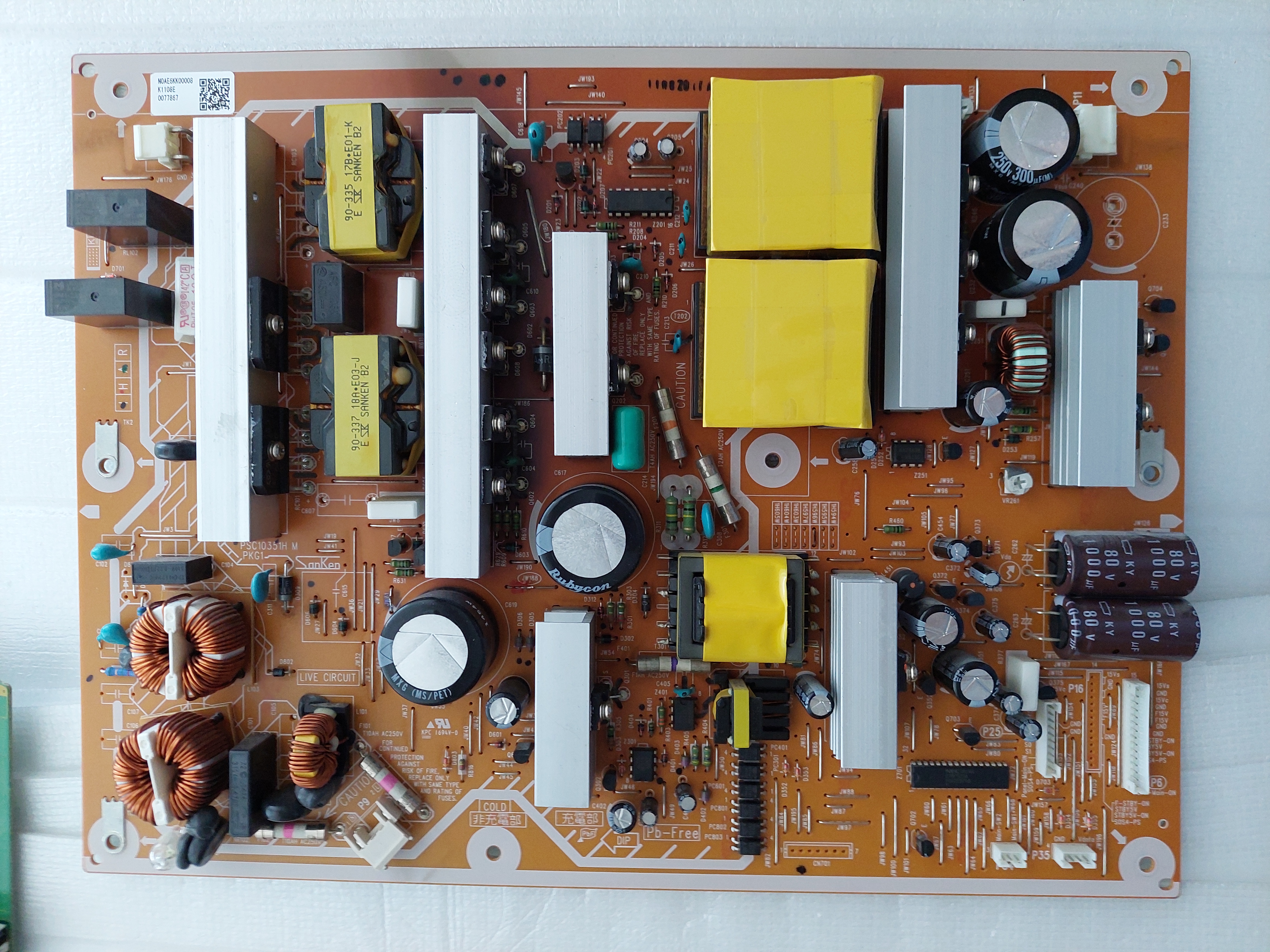 PSC10351H z Panasonic TX-P42UT30E