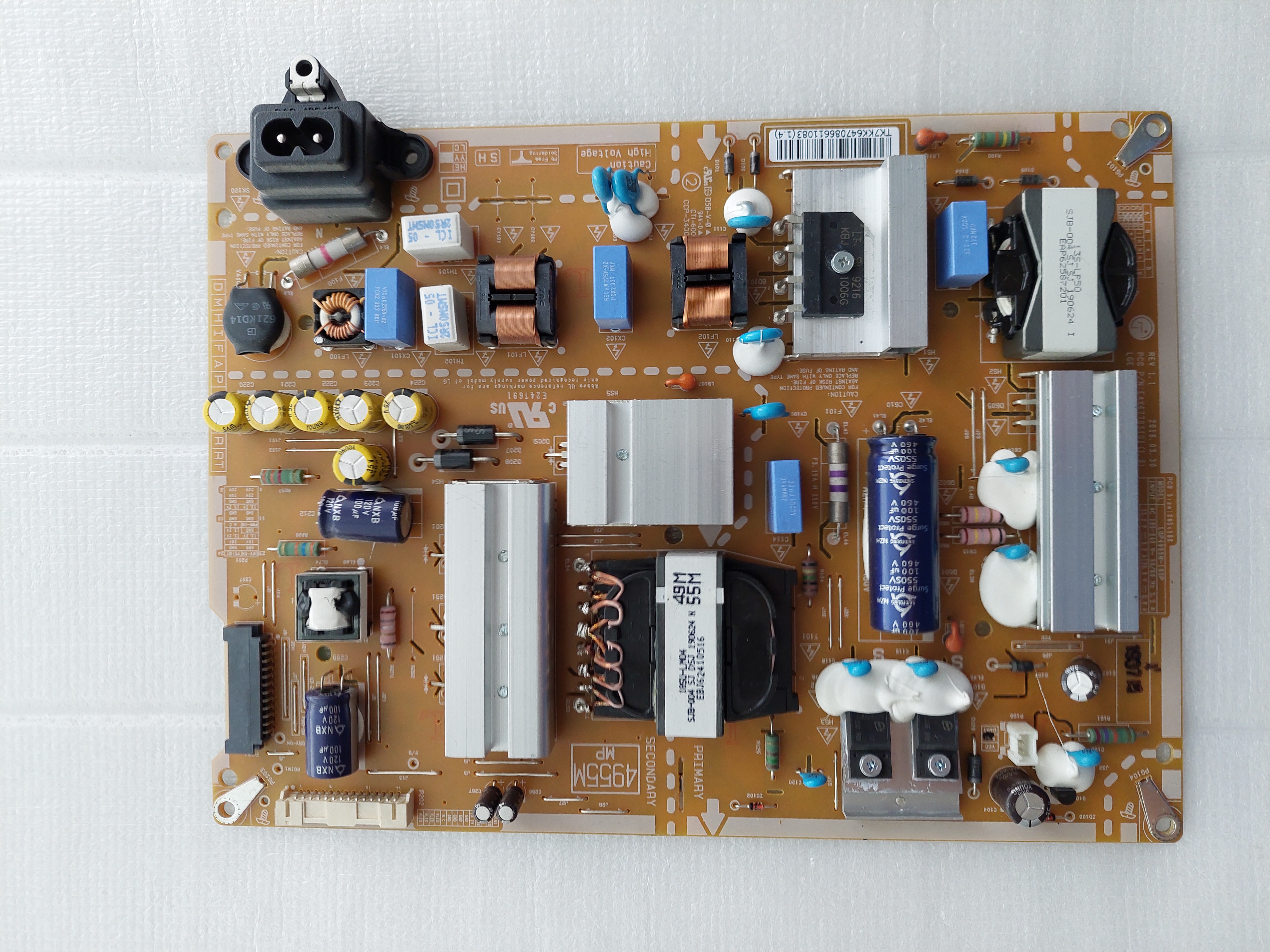 EAX67703101 z LG 55SM9010PLA