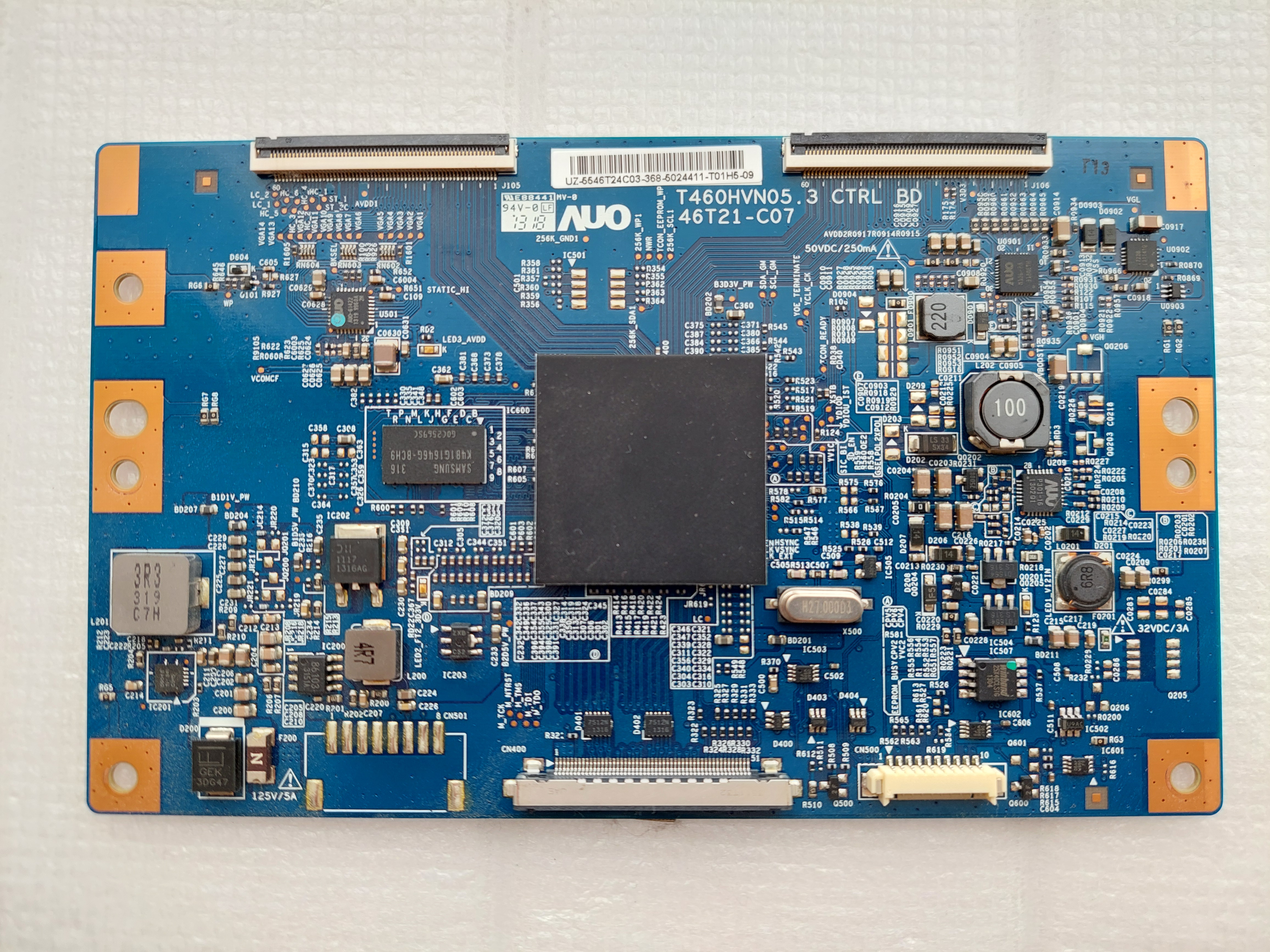 T-CON T460HVN05.3  CTRL BD 46T21-C07  z TV Samsung UE46F6400