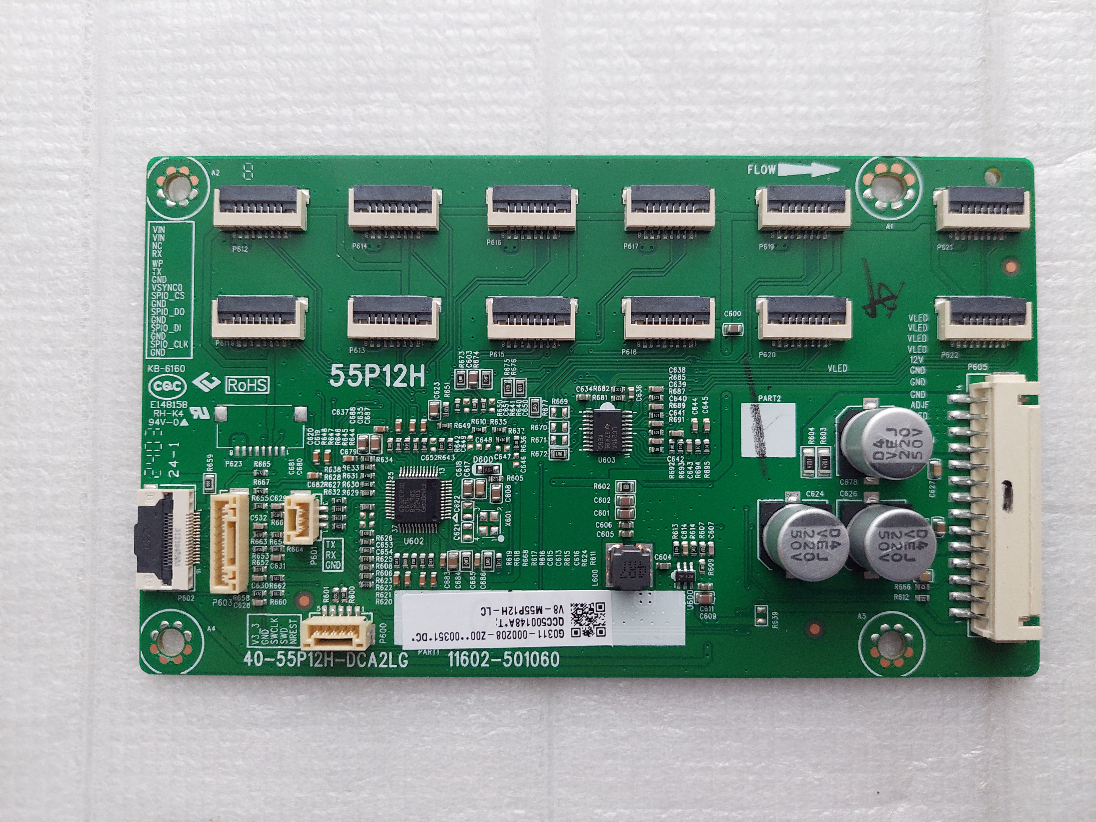 40-55P12H-DCA2LG 11602-501060 z TCL 55C745X2