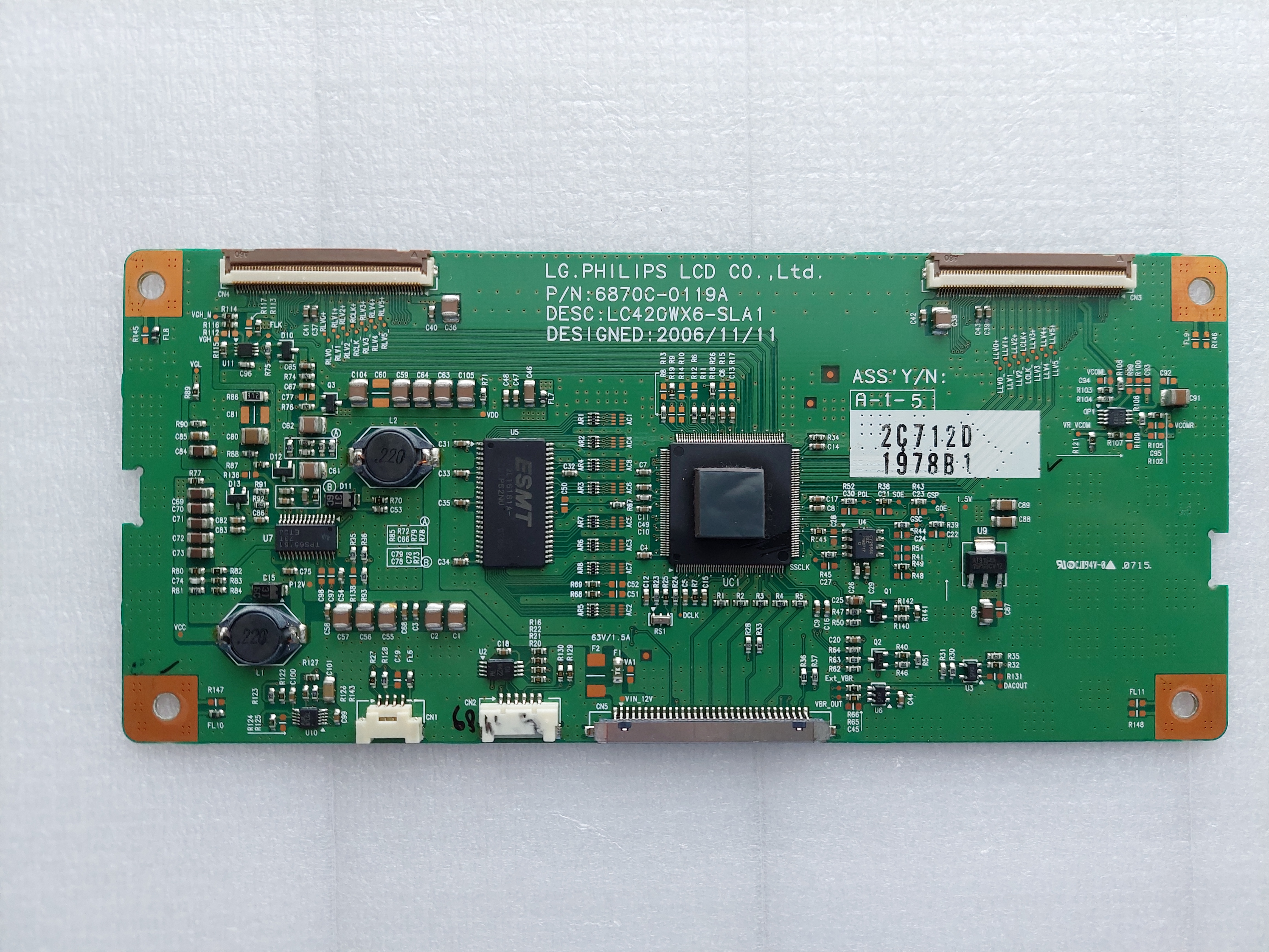  6870C-0119A LC420WX6-SLA1 LCD 42LC55