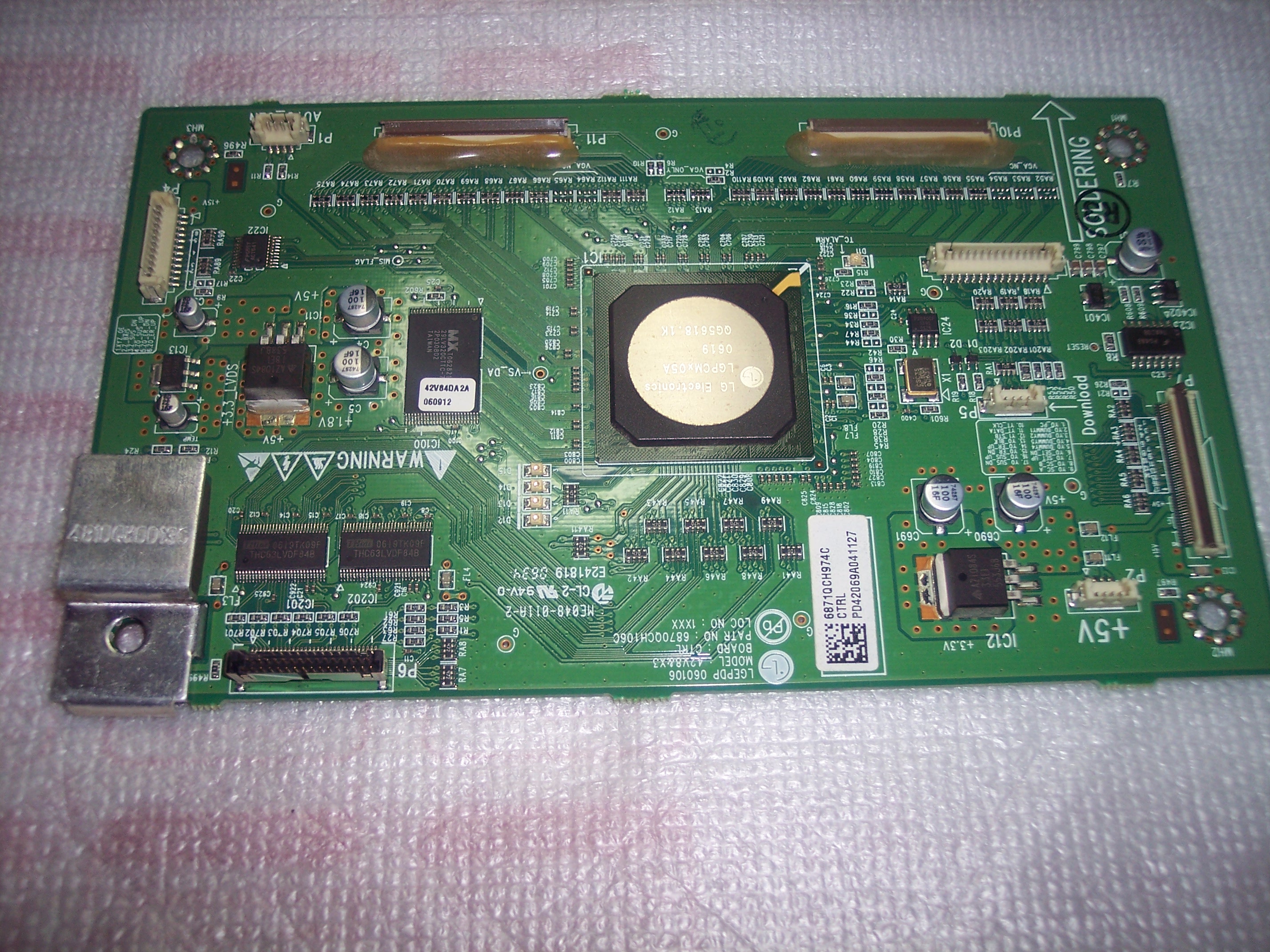 6870QCH106C / 6871QCH974C ,PDA42069A041127 LG 42PC1RV