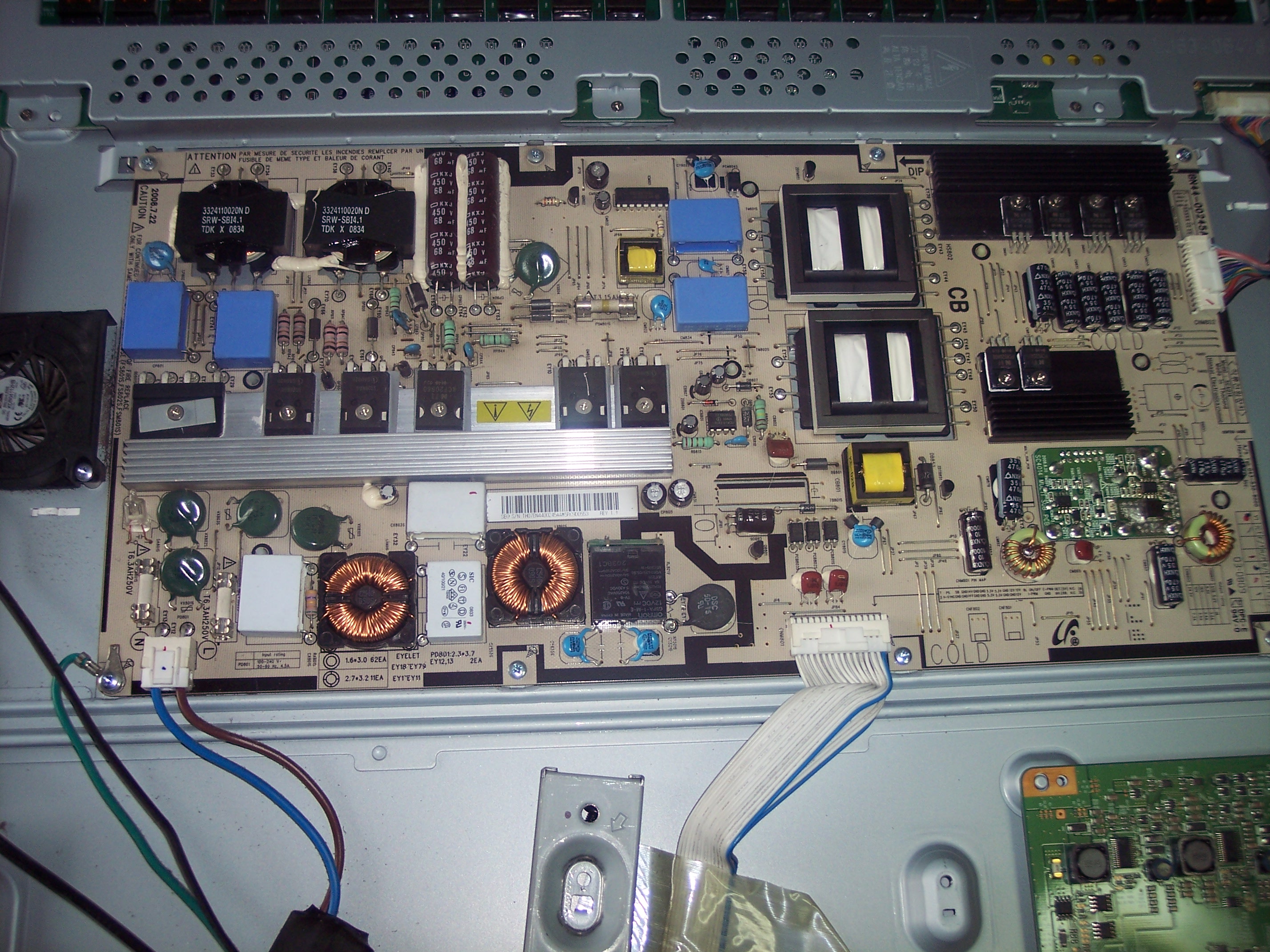 BN44-00245A , SC4014 z Samsung LE40A856S1MXXH 
