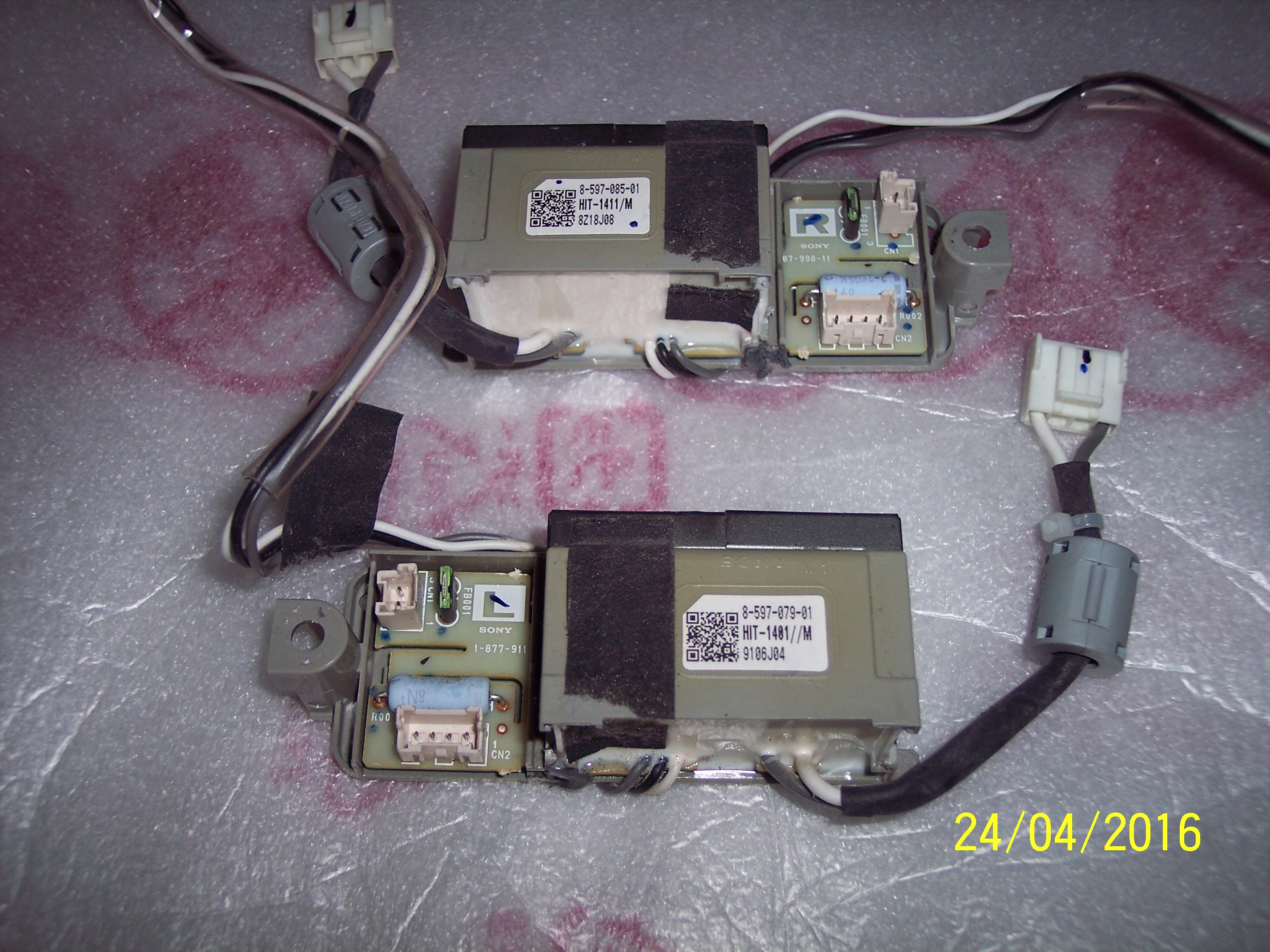8-597-085-01 ,HIT-1411/M , 8-597-079-01, HIT-1401/M Sony KDL-46EX1