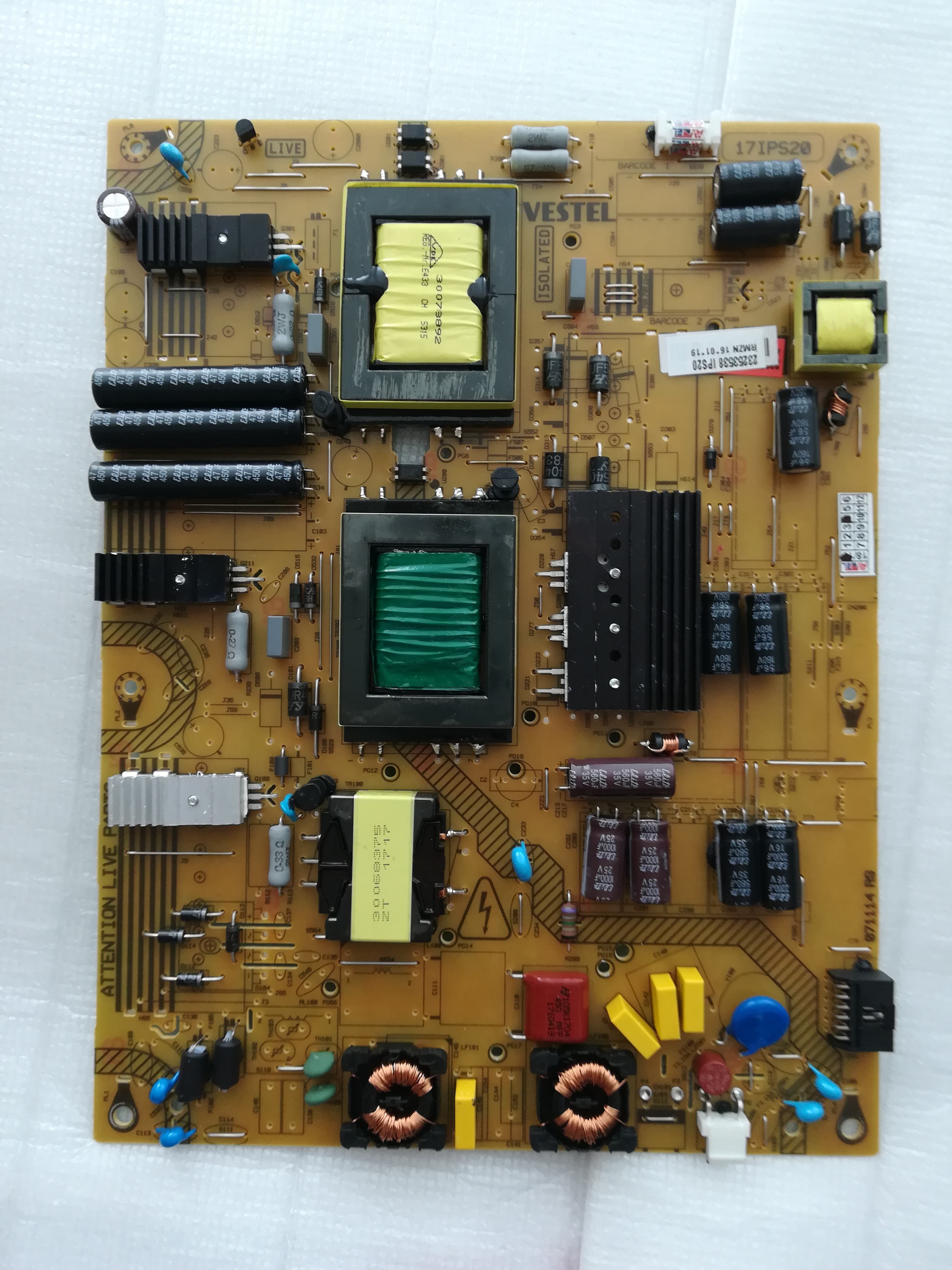 LCD modul zdroja 17IPS20R9 - orig. Vestel 23253538 / 48"